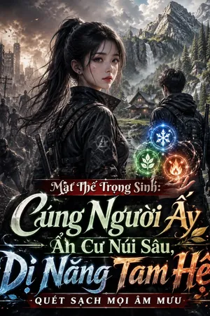 Bìa truyện Mạt Thế Trọng Sinh: Cùng Người Ấy Ẩn Cư Núi Sâu, Dị Năng Tam Hệ Quét Sạch Mọi Âm Mưu
